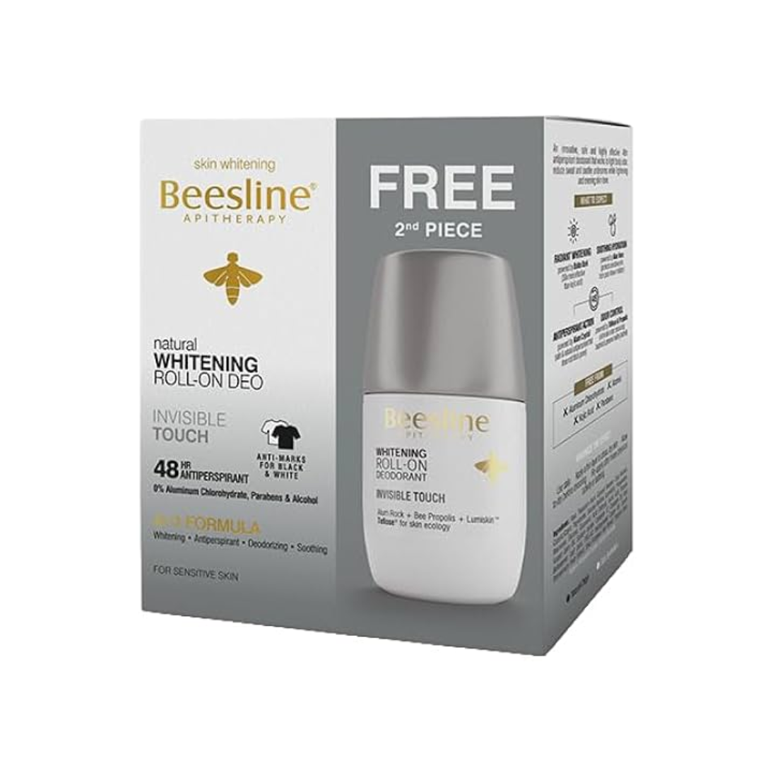 Beesline Whitening Roll-On Deodorant Invisible Touch Promo