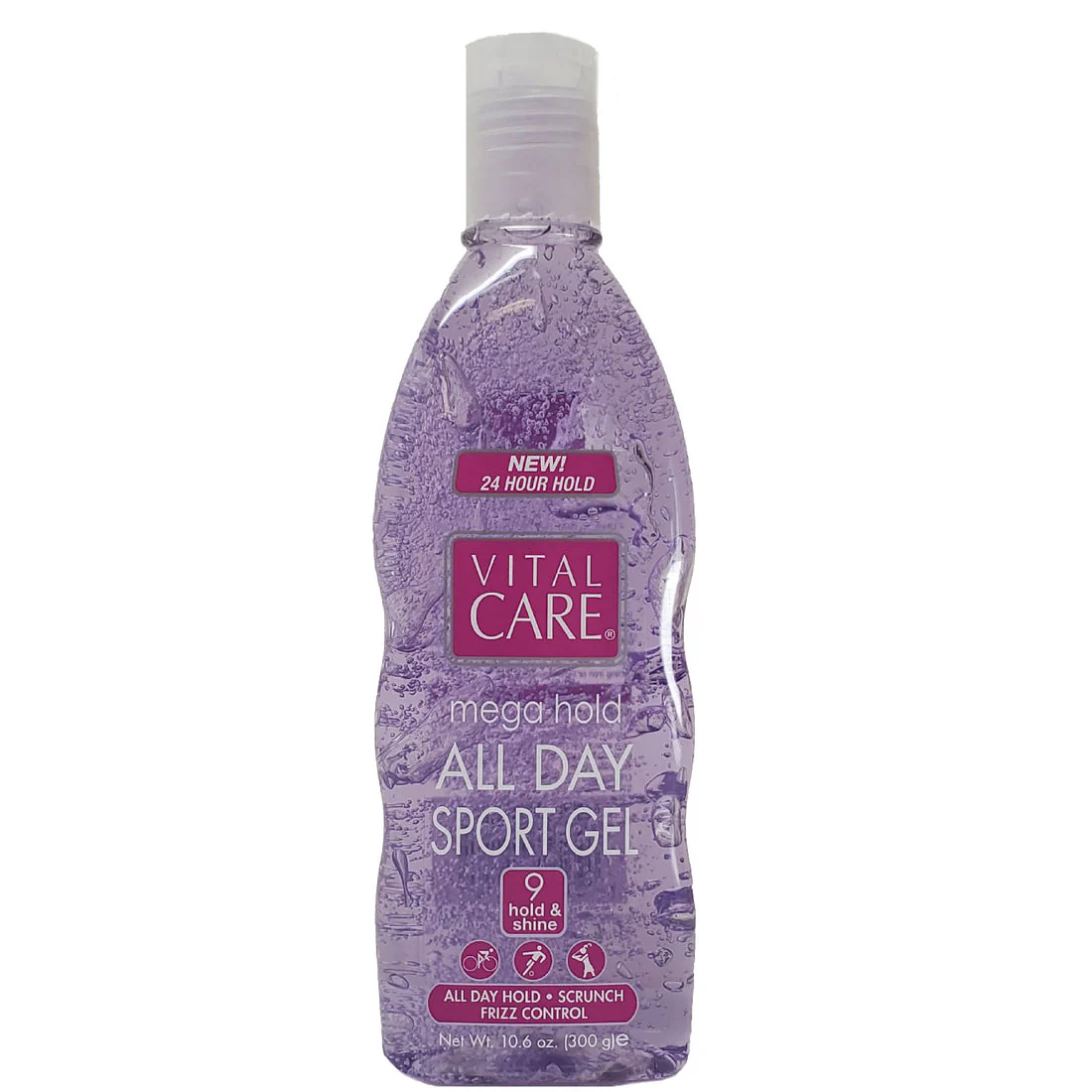 Vital Care Mega Hold All Day Sport Styling Gel 9 300G