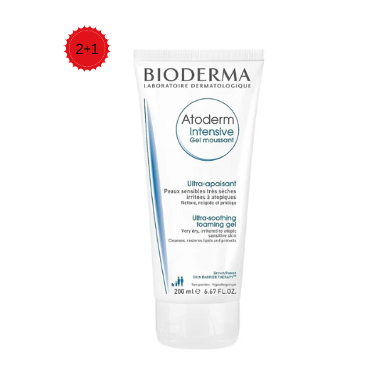 Bioderma Atoderm Intensive Moussant Gel 200Ml
