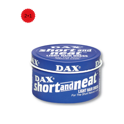 Dax Wax Blue Short And Neat Light Hair Dress 99G