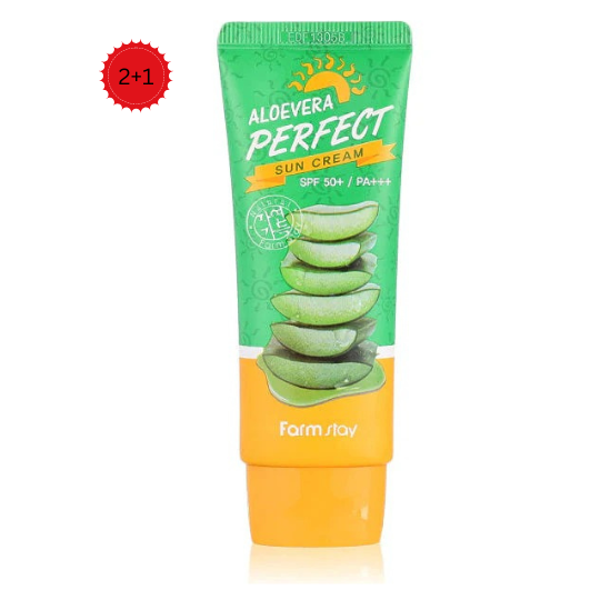 Farm Stay Aloevera Perfect Sun Cream 70 G Spf50 Ssc004
