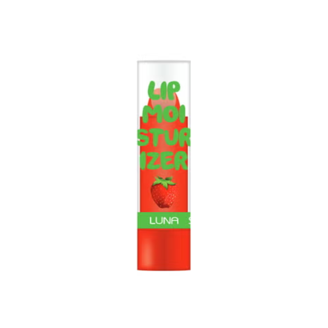 Luna Moisturizer Strawberry Lip Balm - 4Gm