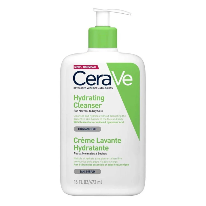 Cerave Hydrating Cleanser For Normal Dry Skin M 473 Ml