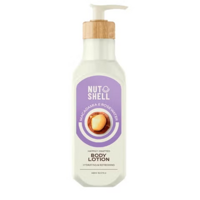 Nutshell Macadamia & Rose Water Body Lotion - 465M