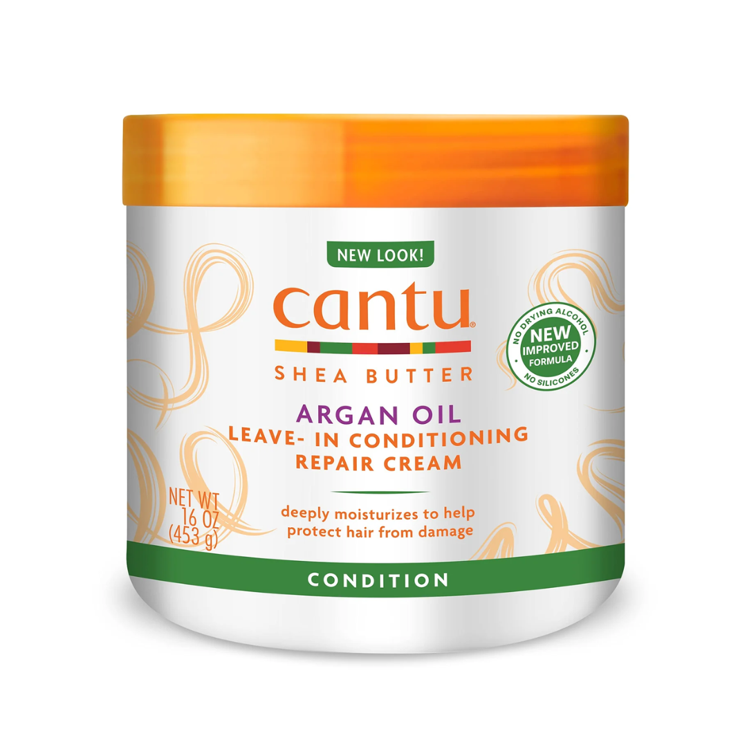 Cantu Argan Oil Leave In Conditioning Repair 453 Gm Cream