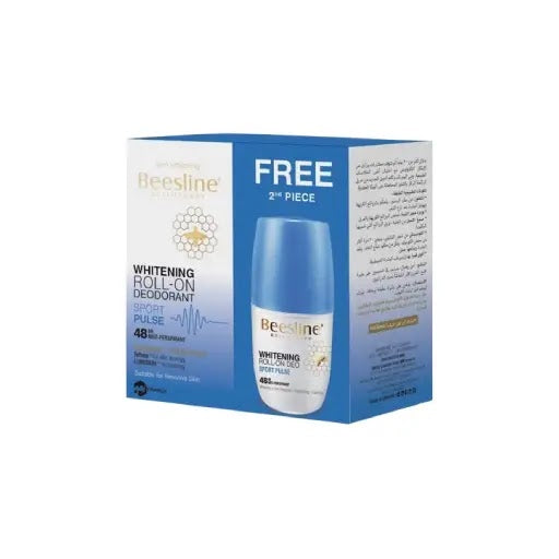REF_P_0_Beesline Whitening Roll-On Deodorant Sport Pulse 1+1Promo Pack - 50 Ml