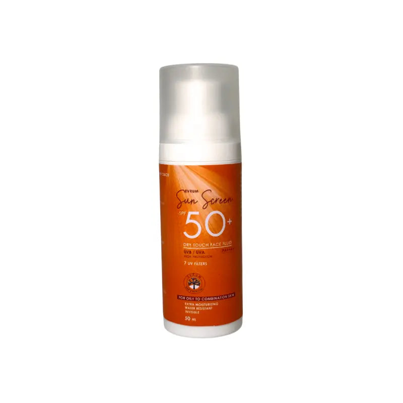 Evrum Sunscreen Dry Touch Face Fluid 50Ml (Oily)"
