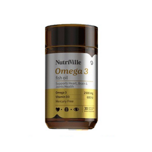 Nutriville Omega 3 Fish Oil 30 Tablets