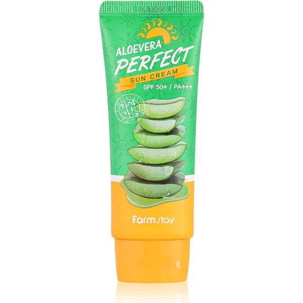 Farm Stay Aloevera Perfect Sun Cream 70 G Spf50 Ssc004