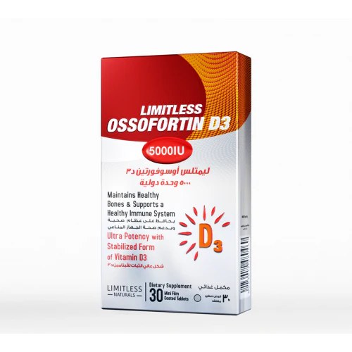 Limitless Ossofortin D3 5000Iu