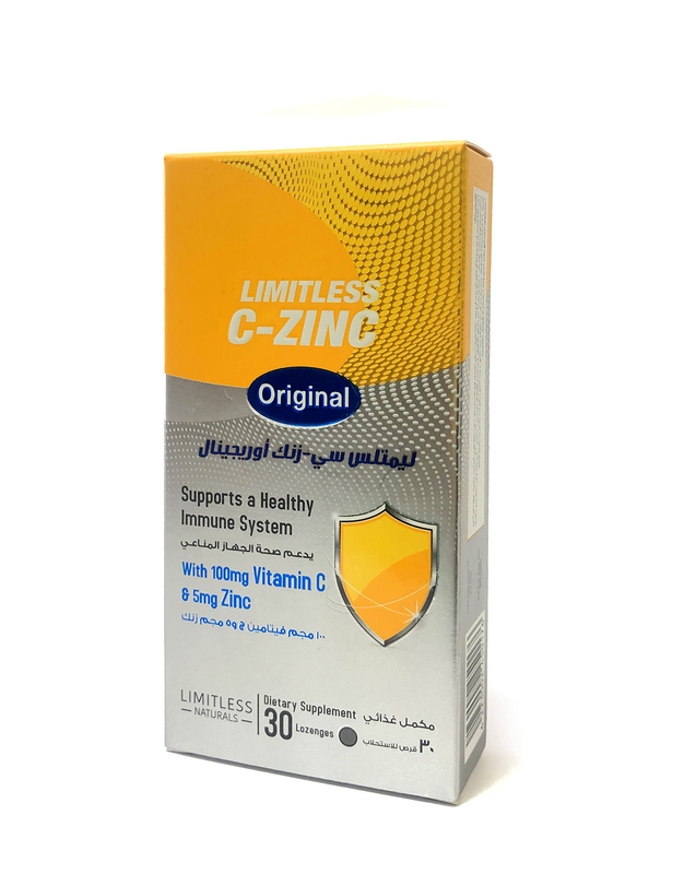 Limitless C- Zinc 30 Lozenges