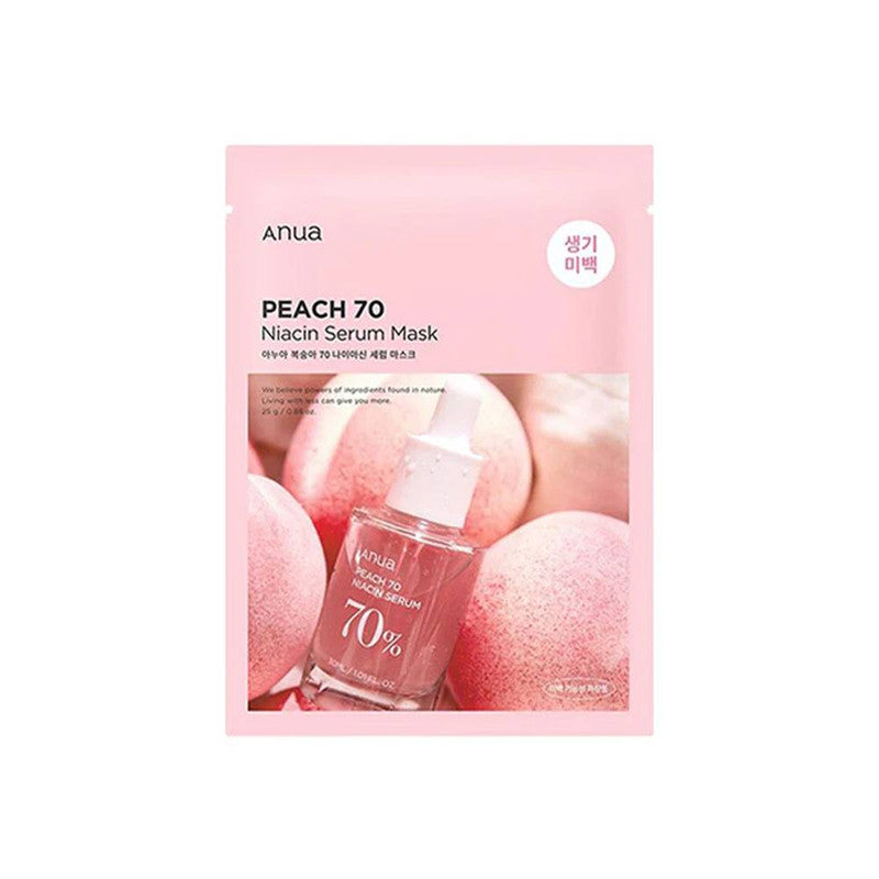 Anua Peach 70 Niacin Serum Mask Sheet