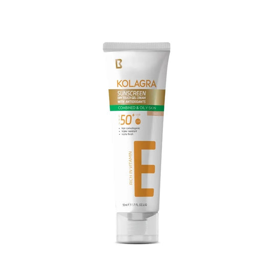 Kolagra Tinted Sun Screen Gel Cream Spf50+
